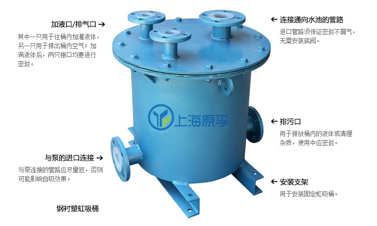 吸上工况如何安装衬氟离心泵？